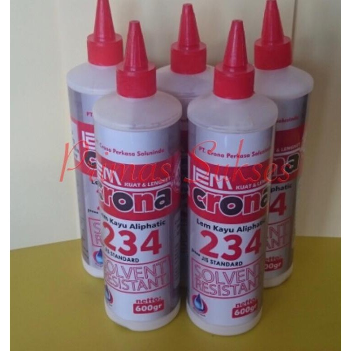 

Lem Crona 234 SR 600 gr Lem Kayu Aliphatic Wood Glue