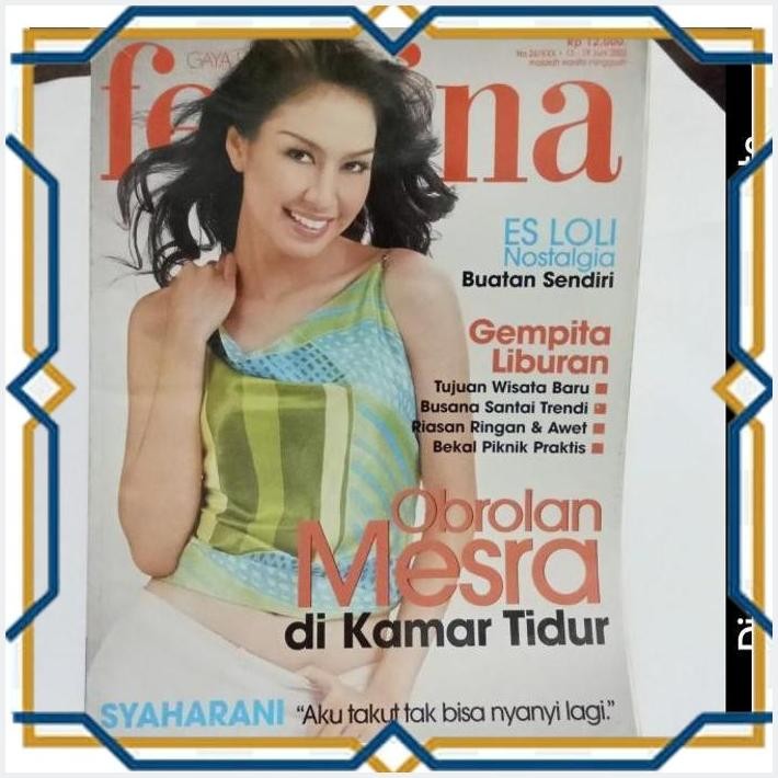 [PUS] MAJALAH FEMINA COVER LIA KARTIKA SARI