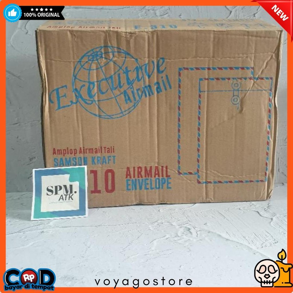 

Amplop Tali 310 Airmail Executive Flash Sale! Diskon Hingga 70%