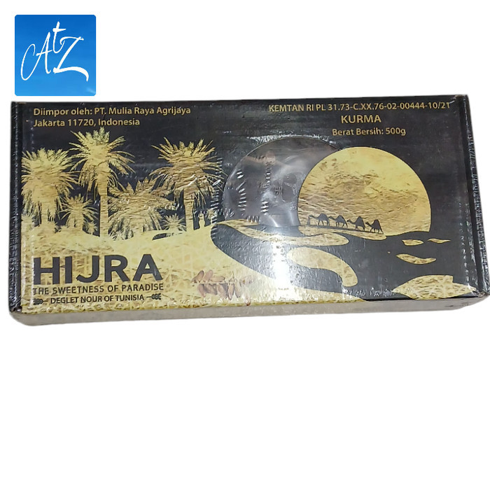 

Buah kurma tangkai HIJRA THE SWEETNESS OF PARADISE DEGLET NOUR OF TUNISIA 500g