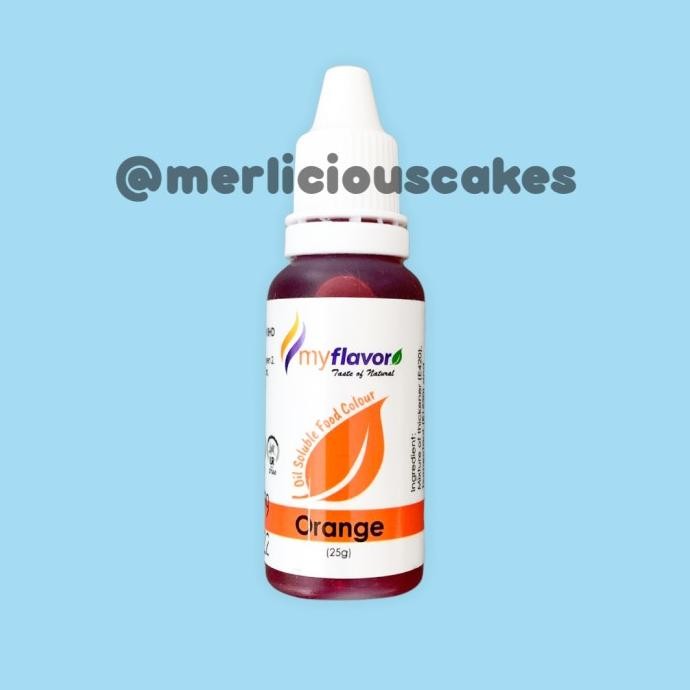 

Ready...Ready...Ready...] Orange Oil My Flavor Food Colour Pewarna Makanan Buttercream