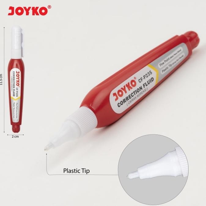 

JOYKO CORRECTION FLUID TIPEX CAIR JOYKO CF-P235 TIPX 1 BOX 12 PCS