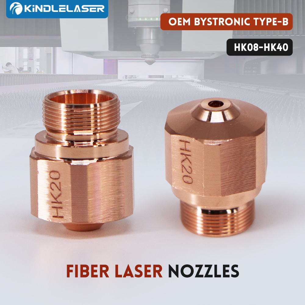 NEPTTUNUS KINDLELASER HK08 HK10 HK12 HK15 HK17 HK20 HK25 HK30 Laser Nozzles For OEM Bystronic Fiber 
