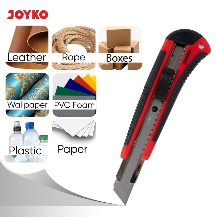 

Cutter Pemotong Joyko CU-0523 Free Extra Blade