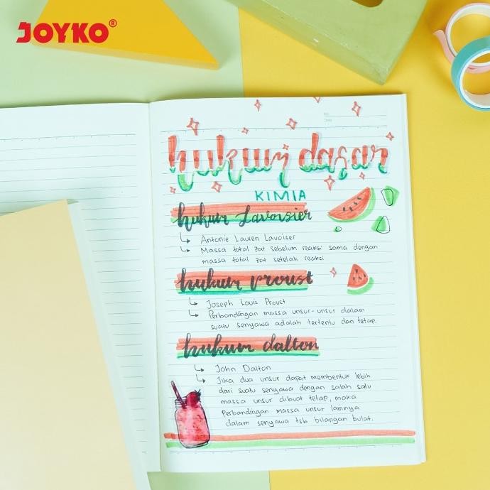 

Buku Tulis Catatan Bergaris Ruled Notebook Joyko NB-718 A5