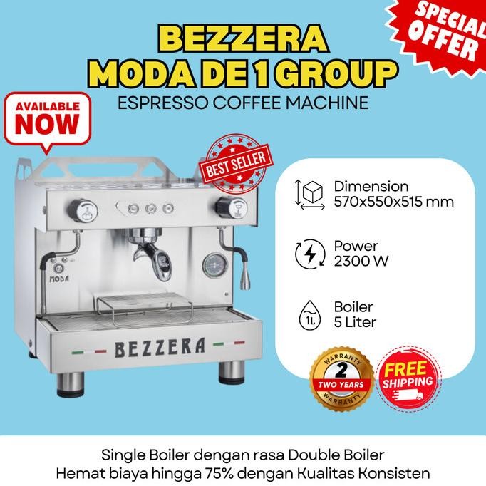 Mesin Kopi Bezzera B2016 1 Group/ Espresso Coffee Machine