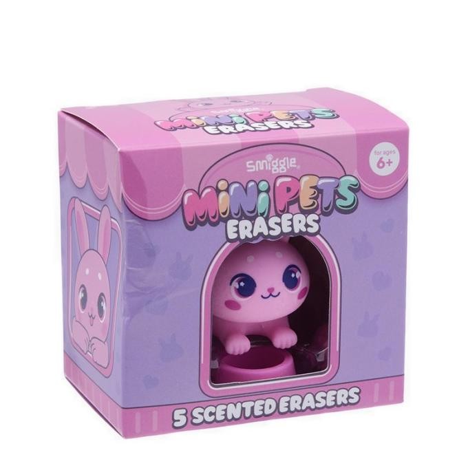 

Smiggle Mini Pet Eraser Pack - IGL470154PNK