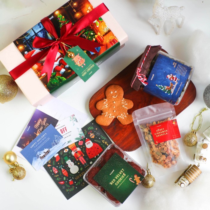 

HAMPERS NATAL / CHRISTMAS HAMPERS - LIMITED SET - SEMI HARDBOX