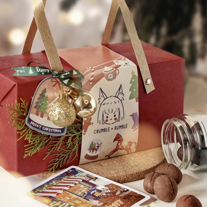 

HAMPERS CHRISTMAS NATAL HO-HO HOLIDAY DESSERT KUE PUDDING CAKE