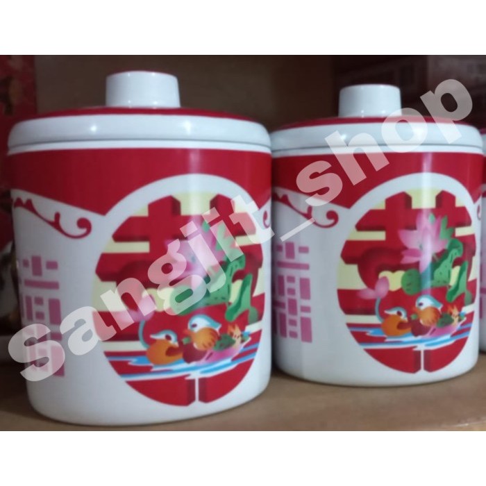 TERLARIS Cangkir Shuang Xi / Gelas Shuang Xi / Mug Shuang Xi / Tea pai