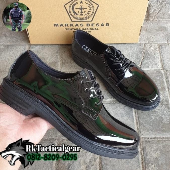 Sepatu PDH Mabes TNI - Sepatu PDH TNI AD, AL, AU - Sepatu PDH TNI AD Terlaris