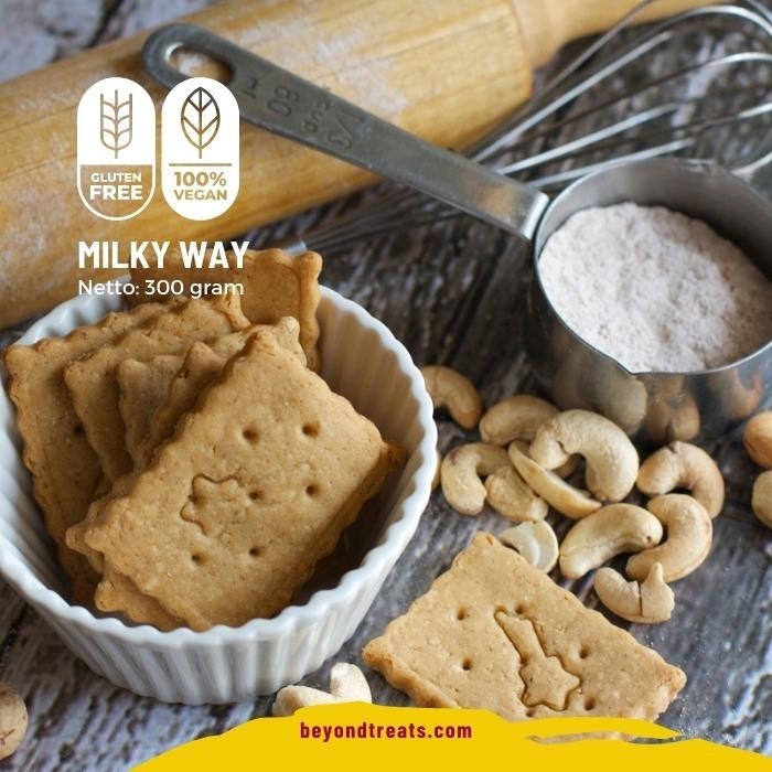 

MILKY WAY COOKIES, GLUTEN-FREE LOW-SUGAR VEGAN