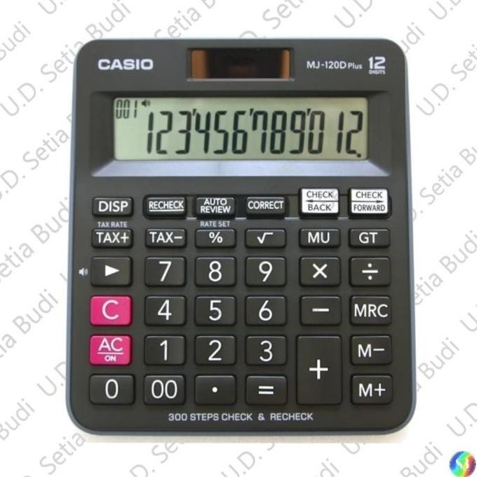 

Terlaris Kalkulator Casio Mj-120D Plus Baru Dan Asli Ready Stok