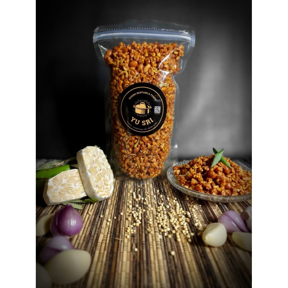 

BUNDLING PROMO RAMADHAN KERING TEMPE & KENTANG KEMASAN 450G -YUSRI-