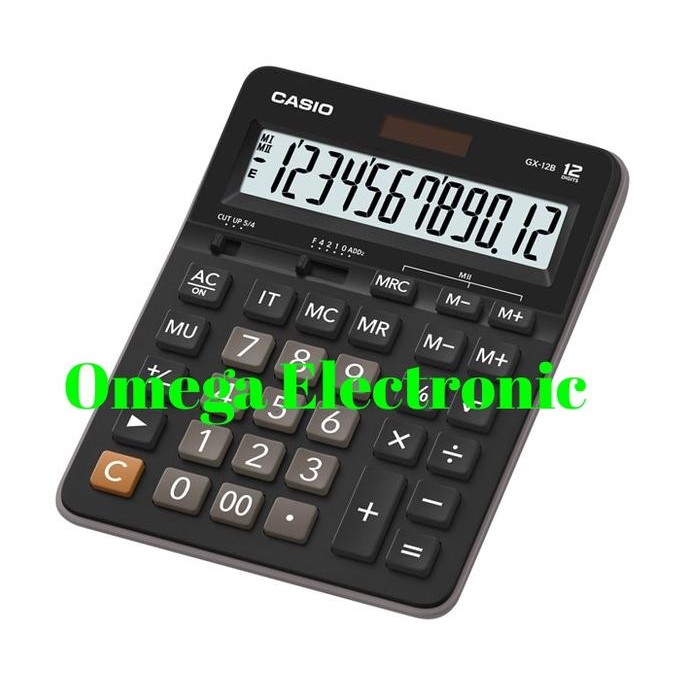 

Terlaris Casio Gx-12B - Calculator Desktop Kalkulator Meja Kantor Office Gx 12B Ready Stok