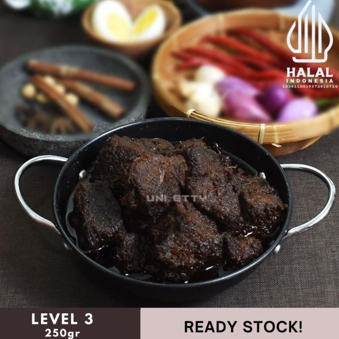 

Rendang Padang - Daging Sapi (250gr)