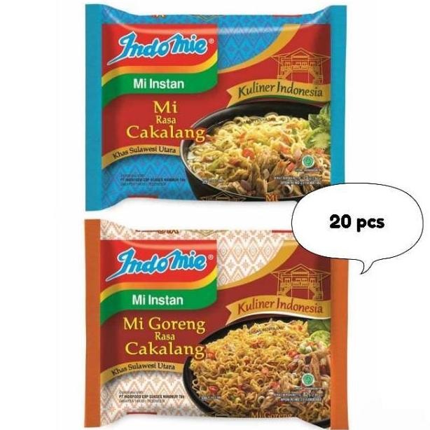 

Indomie Goreng Cakalang / Kuah Cakalang Mie Instan 20 Pcs x 75 g
