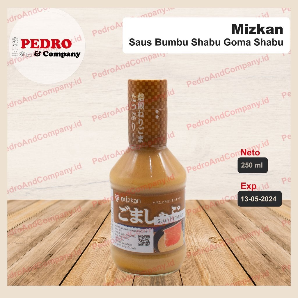 

zkan goma shabu 250 ml shabu bumbu saus jepang