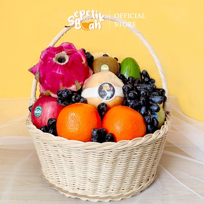 

PREMIUM PACKAGE FRUIT HAMPER