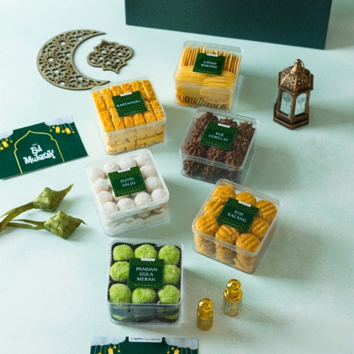 

HAMPERS PREMIUM KUE KERING LEBARAN ISI 6 (EID HAMPERS)