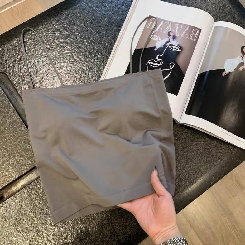 Tanktop Bra Fashion Gym Bra Olahraga Push Up Wanita Tanpa Kawat Elastis Sexy Bra48