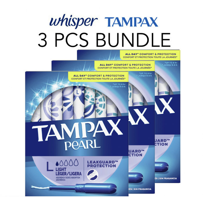 

Tampax Pearl Tampons Light Absorbency, 18 Count