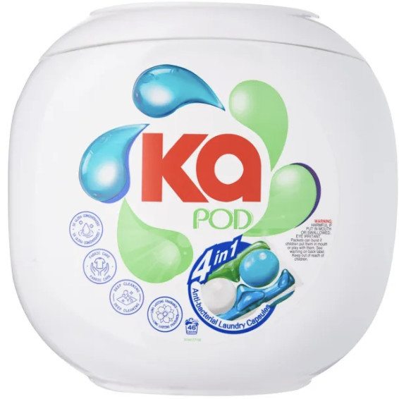 

Ka 4 In 1 Antibacterial Laundry Capsules ORIGINAL