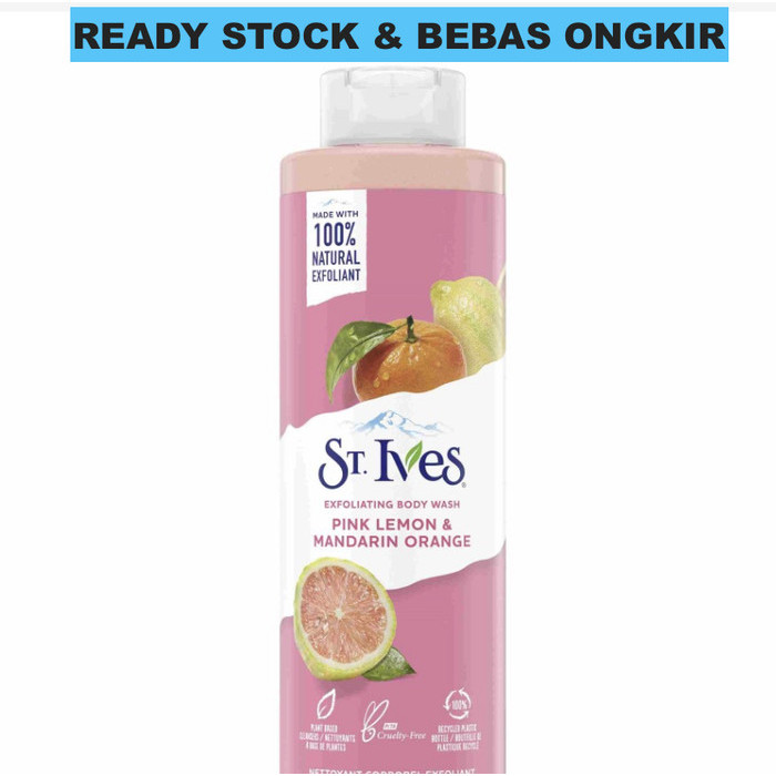 

St. Ives Pink Lemon & Mandarin Orange Body Wash 650ml / Singapore