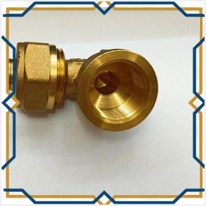 [SBD] NEPEL SELANG AIR PANAS ELBOW KNEE DRAT 1/2" SELANG 16MM L 1216