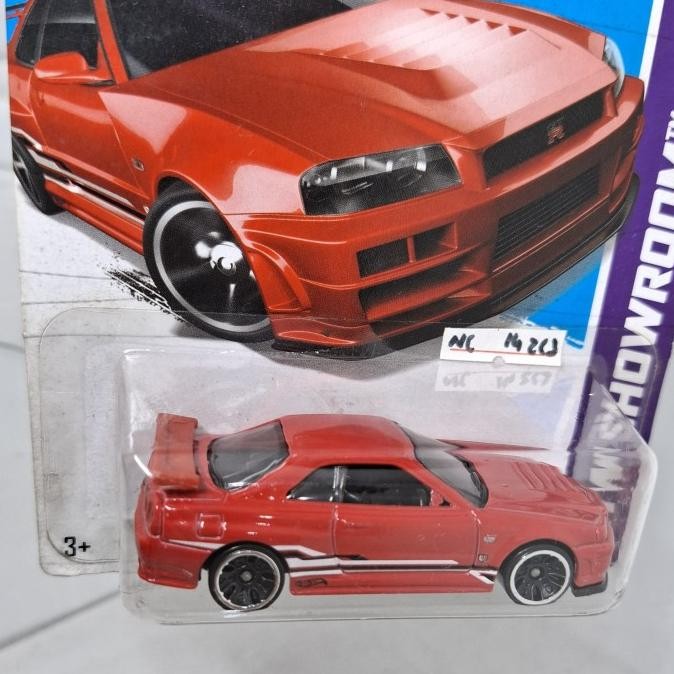 BARU NISSAN SKYLINE GTR R34 HOT WHEELS