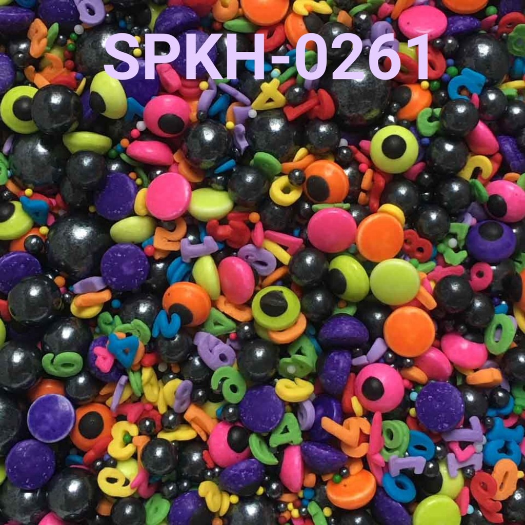

SPKH-0261 Sprinkles sprinkle springkel 500gr mutiara hitam mix (SPRINKLES)