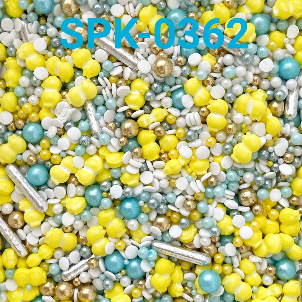 

SPK-0362 Sprinkles sprinkle 1kg binatang bebek duck mutiara biru (sprinkles)
