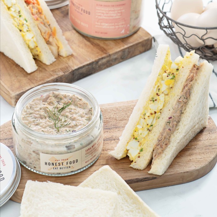 

TUNA MAYO SPREAD HONESTFOOD - SELAI TUNA MAYO SANDWICH, SELAI IKAN