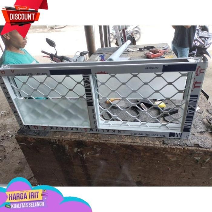 TERBAIK BOVEN 40X60 KOMPLIT ALUMINIUM EXPANDA TRALIS BOVENLY.BOUVENLIGHT.KAWATNYAMUK.VENTILASI.KACAZ