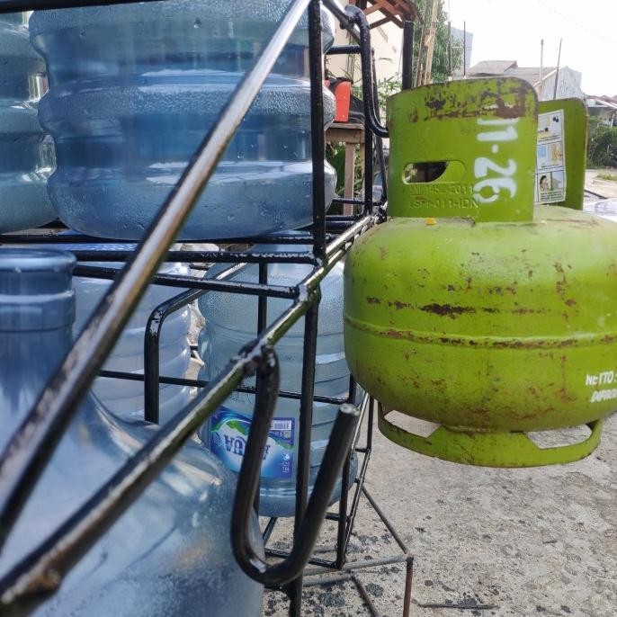 Promo Keranjang Besi Galon Gas 12Kg Motor