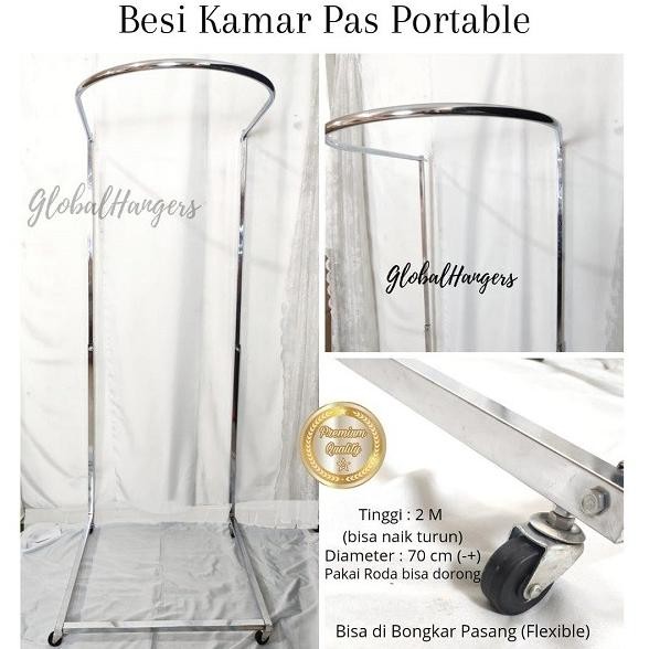 Grosir Kamar Pas Bongkar Pasang/ Fitting Room Portable
