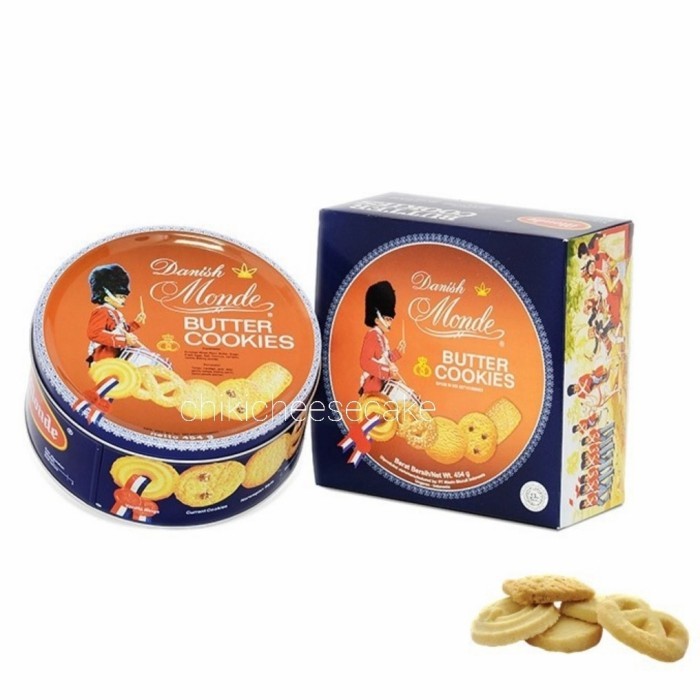 

MONDE BUTTER COOKIES KALENG 454 GRAM