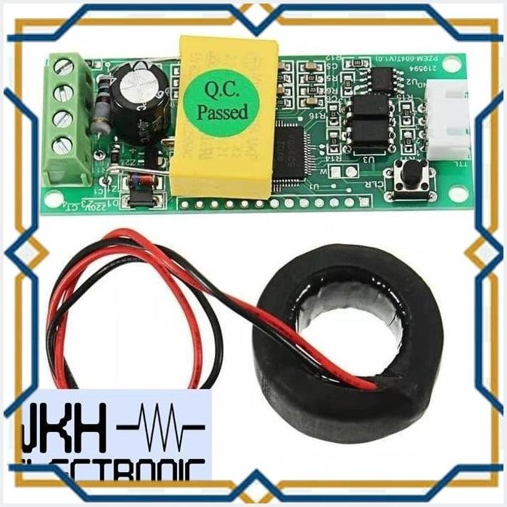 [WKH] PZEM-004T SPLIT CORE SENSOR ARUS TEGANGAN AC POWER METER WATT PZEM004T