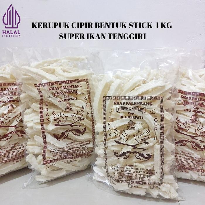 

Promo KERUPUK CIPIR BENTUK STICK IKAN TENGGIRI 1 KG KHAS PALEMBANG Kerupuk Kemplang Ready