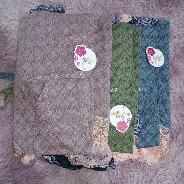 Terbaru Dewisa Shop- Hijab Instan Arini Renda Nonpad Mimosa Premium Ori Ayyuby Hijab