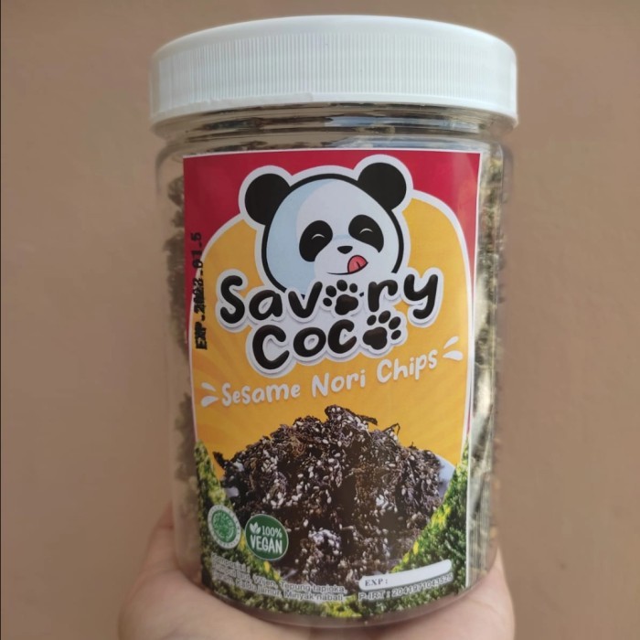 

Ina - Savory Coco Sesame Nori Chips - Seaweed Wijen Toples 100 Gr Vegan
