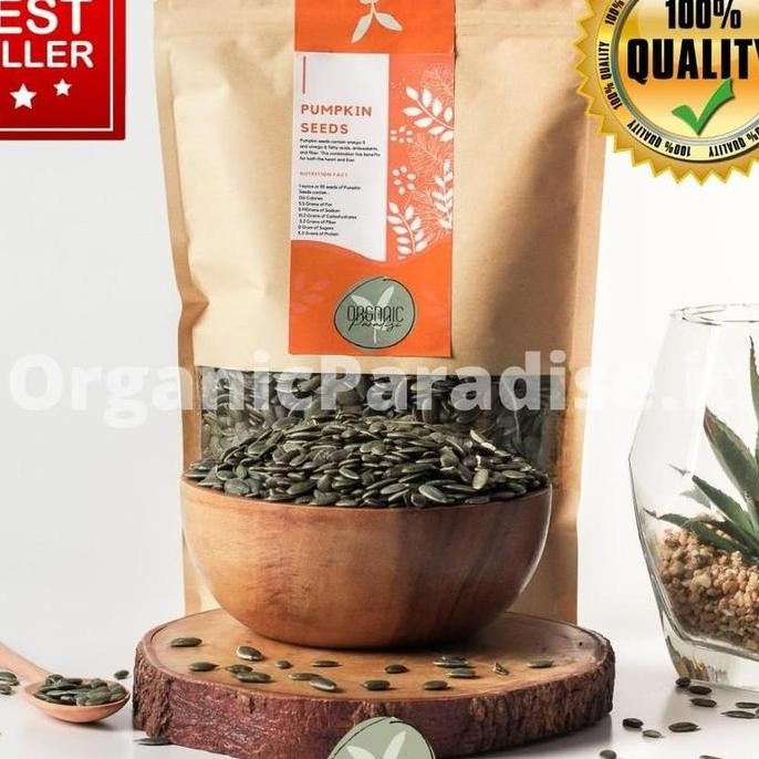 

Roasted Pumpkin Seeds / Pumpkin Seed Panggang 500gr