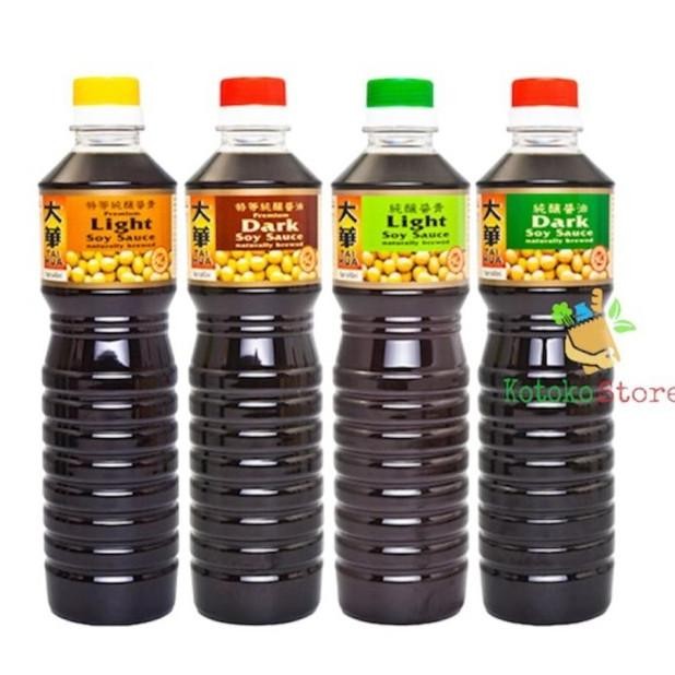 

Tai Hua Light / Dark Soy Sauce / Tai Hua Kecap Asin 640ml