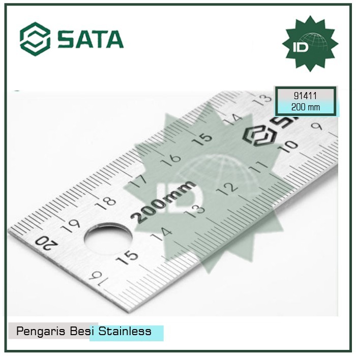 

PENGGARIS BESI 91411 - CARPENTERS SQUARES 200 MM SATA