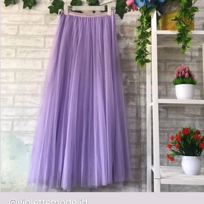 ROK TUTU 4 LAPIS LIST GOLD IMPORT BANGKOK, ROK TUTU POLOS IMPORT