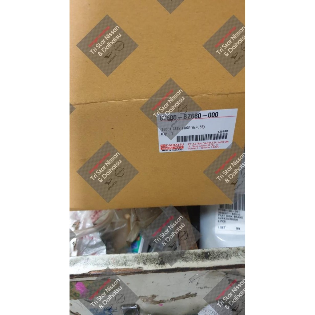 ORIGINAL fuse box sekring avanza xenia veloz 82600-bz680 82600-bz060