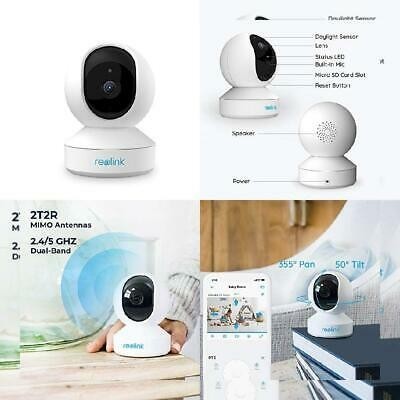 Reolink E1 Series Pan Tilt Zoom Indoor Outdoor Cctv