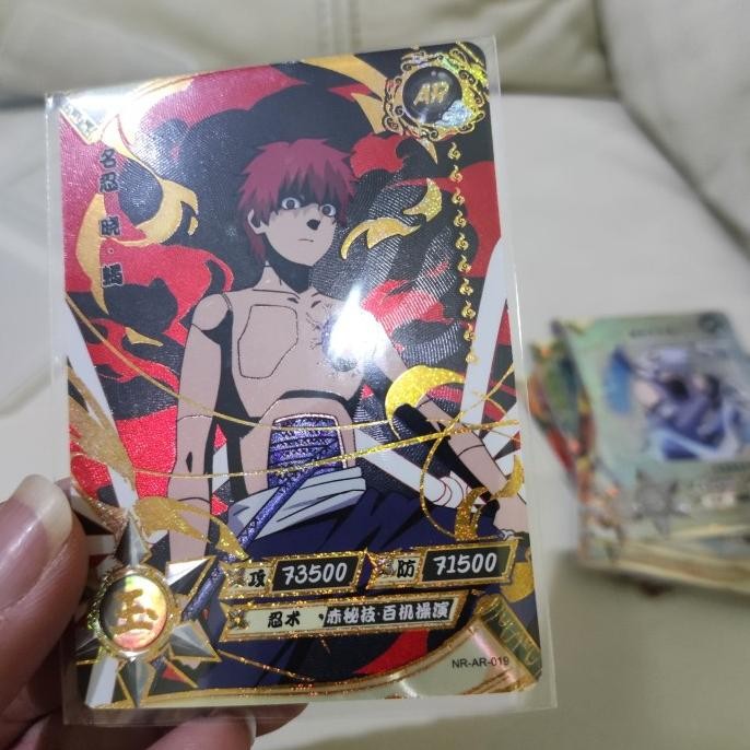 {{{{{{] CCG KARTU NARUTO KAYOU SASORI AR HOLO ORI