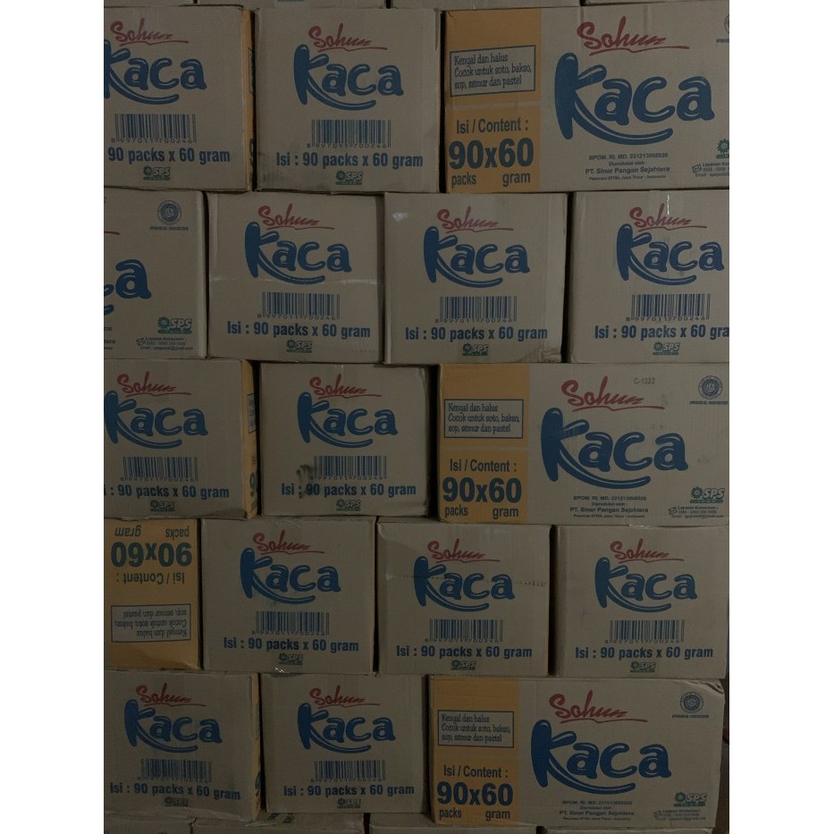 

Soun Kaca 60gr x 90 packs