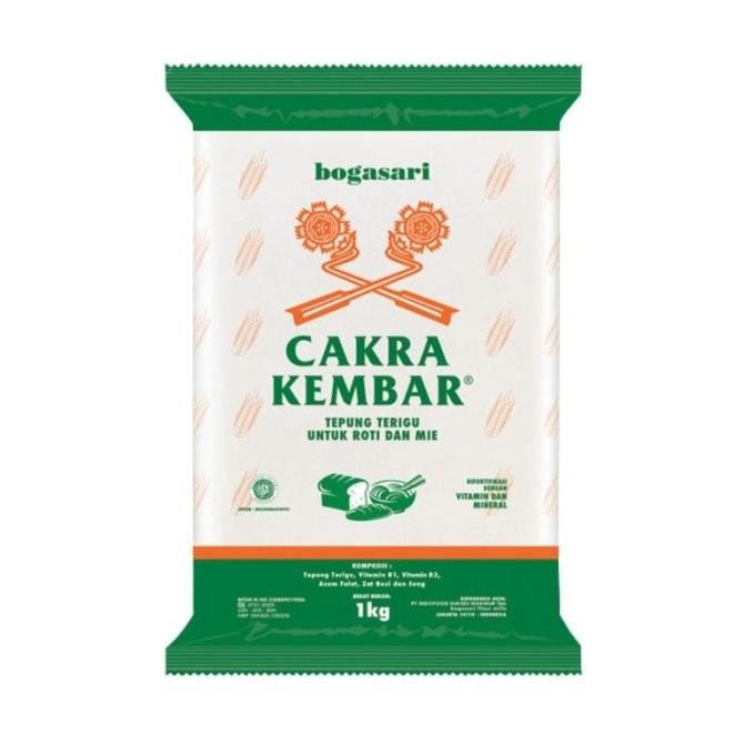

BARANG TERLARIS Tepung Terigu Cakra Kembar 25 KG